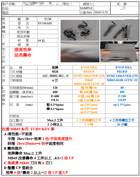 製程改善